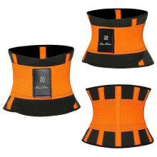 (S) Women Sauna Waist Trainer Trimmer Belt Sweat Belly Band Girdle Slim Body Shaper