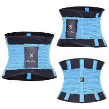 (S) Women Sauna Waist Trainer Trimmer Belt Sweat Belly Band Girdle Slim Body Shaper