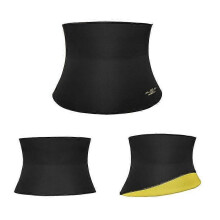 (S) Women Sauna Waist Trainer Trimmer Belt Sweat Belly Band Girdle Slim Body Shaper