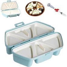 6 in 1 Onigiri Mold Non stick Triangle Sushi Kit Multifunctional Rice Ball Molds Easy Clean