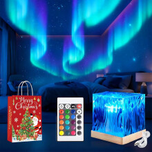 Noordelijke Droomlandschap Projector Aurora Borealis Nachtlampje 16 Kleuren Sfeervol Cadeau voor Tieners