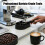 Σετ Καθαρισμού Coffee Portafilter, Ηλεκτρικό, με Βούρτσα & Θήκη - για 51/53/58mm 2