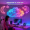 DIY Λάμπα Νέφους Thundercloud με LED, 360 Τηλεχειριστήριο, 400 εκ - για Δωμάτιο 6