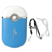 Ventilator portabil pentru uscător de gene, mini ventilator de gene roz roșu, ventilator de refrigerare fără lame, cu burete încorporat pentru
