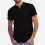 Ανδρικό πουκάμισο Henley Dry Fit Tech Quick Dry, ελαφρύ, αναπνεύσιμο, μπλουζάκι με κουμπί, 1
