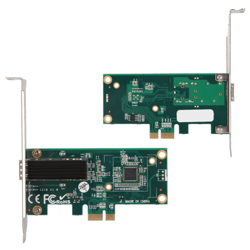 Gigabit Ethernet Network Card PCI Express Single Port Desktop Adapter With Intel Chipset For Windows And Linux Systems High Speed Data Transfer 2