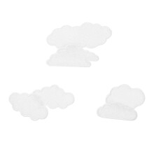 12Stk Wolkenmotive Patches Weiß Kleider Applikationen DIY