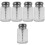 5Pièces Distributeurs Liquides Vides Transparente Pour Nail Art 6