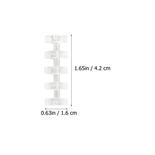 10 pièces reliures à mobiles 5 trous pour scrapbooking 2