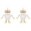 2Ensembles Manuelle Bois Coloré Jeu Éducatif Pour Enfant 2