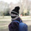 1Ensemble Ensemble Tricot Bonnet Écharpe Noir Antivent 7