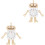 2Ensembles Manuelle Bois Coloré Jeu Éducatif Pour Enfant 3