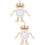 2Ensembles Manuelle Bois Coloré Jeu Éducatif Pour Enfant 7