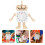 2Ensembles Manuelle Bois Coloré Jeu Éducatif Pour Enfant 10