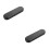 4Pièces Malette Transport Fléchettes Acier Noir Protection Durable 5