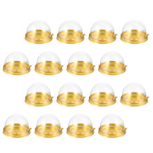 150Pièces Conteneurs Moon Cake En Pet Couvercle Transparent