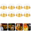 150Pièces Conteneurs Moon Cake En Pet Couvercle Transparent 7