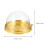 150Pièces Conteneurs Moon Cake En Pet Couvercle Transparent 2