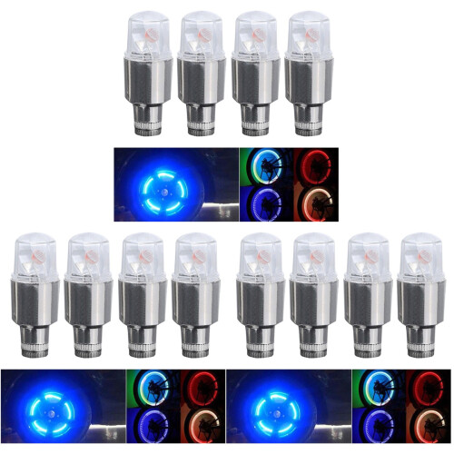 12Pièces Jante Multicolores Pour Auto Usage Décoratif 1