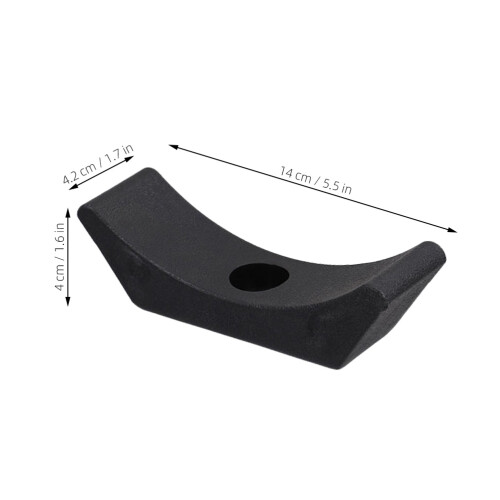 20Pièces Supports Haltères Noir Protection Sol Rangement 1