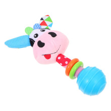 Jouet Hochet Bébé Hochet À Main Animal Cartonné Peluche Jouet Éducatif