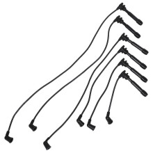 6 Sets Spark Plug Wire Kit: High Performance Ignition Coil Spark Plug Wire Replacement - Engine Ignition Cable for Daily Driving