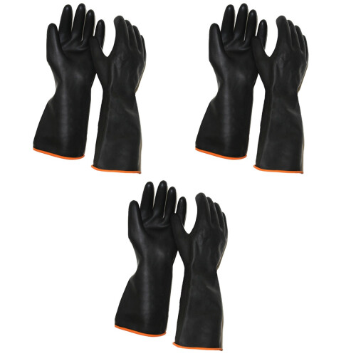 3Paires De Travail En Latex Résistant Durable 2
