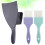 3St Haarverf Kit Hard Plastic Haarverf Tools in Assortie 9