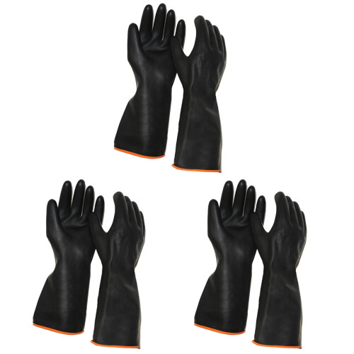 3Paires De Travail En Latex Résistant Durable 1