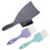 3St Haarverf Kit Hard Plastic Haarverf Tools in Assortie 4