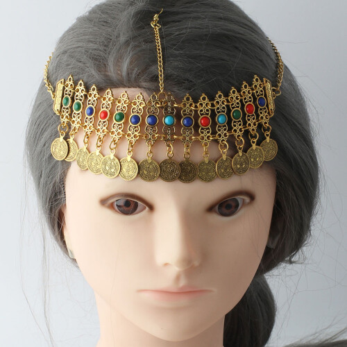 Festival Sieraden Boheems Haar Ketting Prom & Bruiloft 2
