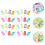 50Pièces Tags Plastique Pour Valises Info Usage Aéroport 7