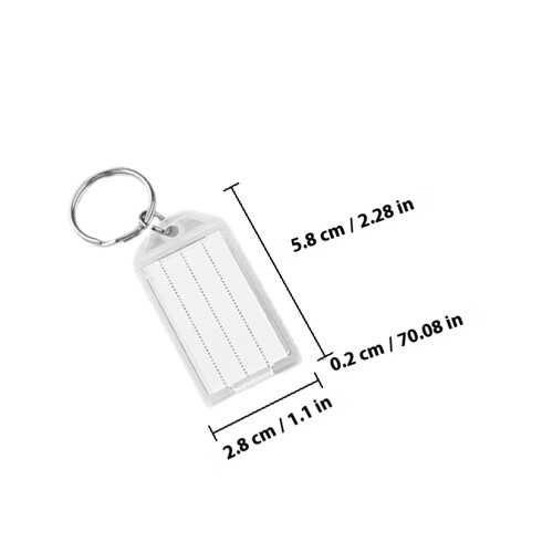 50Pièces Tags Plastique Pour Valises Info Usage Aéroport 1