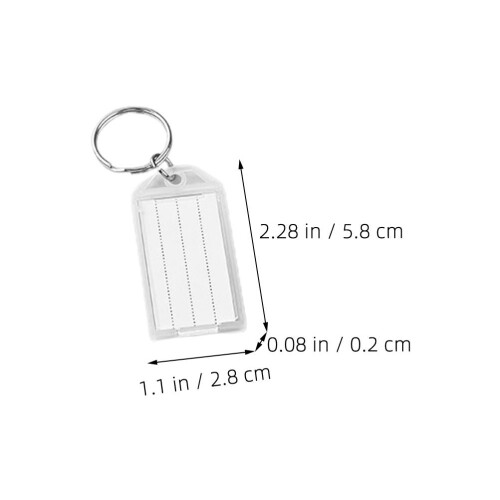 50Pièces Tags Plastique Pour Valises Info Usage Aéroport 2