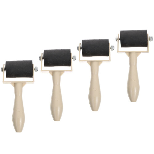 12Pièces Rouleaux Brayer Légers Durables Pour Travaux D'impression