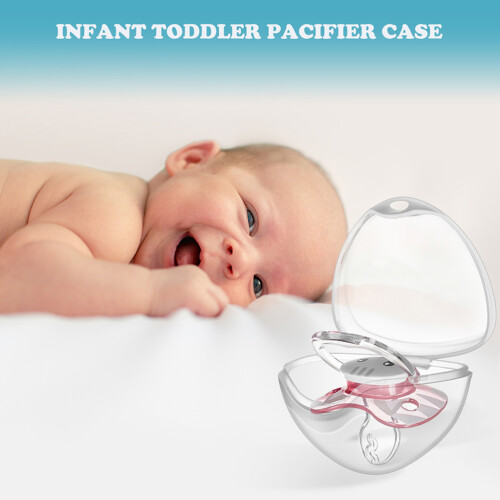6Pièces Range Tétine Bébé Durable Portable Facile À Nettoyer 2