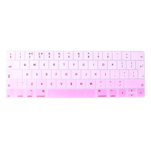 3Pièces Housse Clavier Rose Fine Antidérapante Pour 13/15