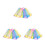 3Pièces Jupe Tutu Colorée Effet Princesse Et 6