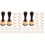 2Ensembles Tampons En Mousse Bois Pour Peinture DIY 4