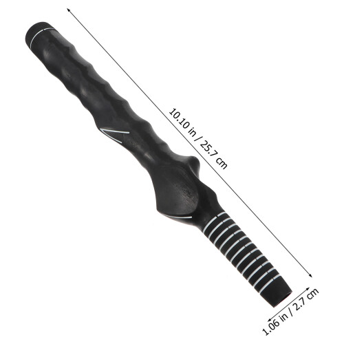 2Pièces De Club De Golf Ergonomique En Caoutchouc Noir Durable 1