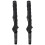 2Pièces De Club De Golf Ergonomique En Caoutchouc Noir Durable 6