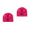 2Pièces Casquette - Rose Accessoire Photo Bébé 4