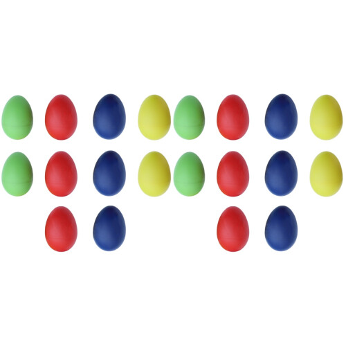 24St Duurzame Plastic Percussie Egg Maracas Set Voor Kinderen 1