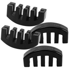 4Pièces Muting Sourdine Violin En Caoutchouc Durable Pour Pratique