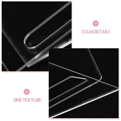 Support Livre Transparent Pour Cuisine Et Décoration 2