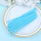 2Paquets Bâtons Papier Bleus Solides Pour Gâteaux Sucettes DIY 6