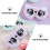1 Pièce Masque Grand En Peluche Pour 8
