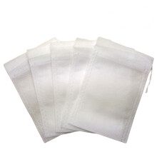 300Pcs Lightweight White Tea Filter Bags Drawstring Non-Woven Storage