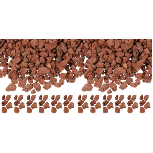 2Pcs Miniature Natural Stone For Microlandscape Sand Table Decoration 2