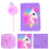 licorne peluche 2 pièces carnet cadeau 7